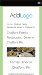 Mobile Screenshot of chalfontfamilyrestaurant.com